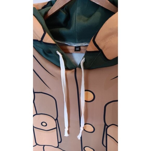 3XL WW1 Soldier HoodieBy Simple History Pullover Hoodie With Pocket War Hooded - Picture 2 of 14